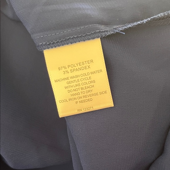 Wishful Park Royal Blue Sheer Sleeveless Cocktail Casual Top XL - Picture 8 of 8